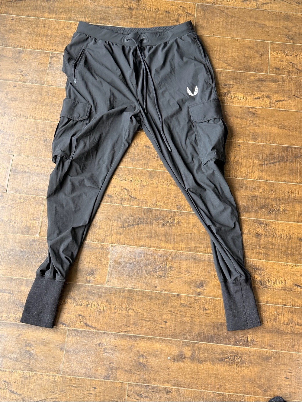 ASRV Black Cargo Sweatpants Joggers green L barely used
